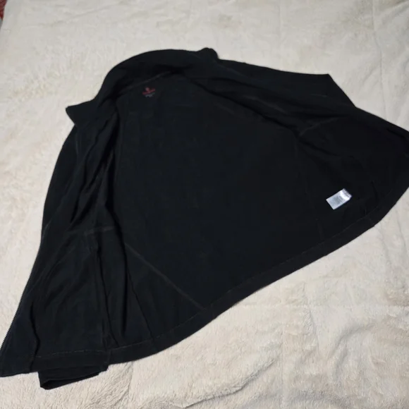 T by Talbots Light Jacket Mockneck Black Stretch Size Performance Petite M PM - Picture 3 of 8